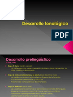 Desarrollo Fonologico