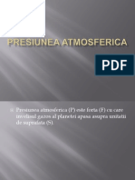 Presiunea Atmosferica