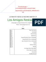 Los Amigos Restaurant RECIPES