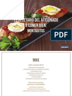 Recetario Montaditos PDF Gratis