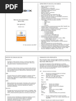 Manual Comandos Wisebox NG 422a Uso General