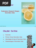 Marketing Research Module 2 Secondary Data