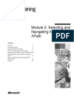 Module 2: Selecting and Navigating Nodes Using Xpath