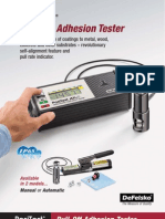 Pull-Off Adhesion Tester: Positest