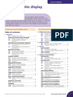 Using A Graphic Display Calculator: Chapter Objectives