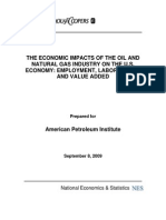 PWC Study: The Economic Impacts of The Oil and Natural Gas Industry On The U.S. Economy