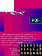 L'adjectif