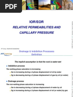 Ior/Eor: Relative Permeabilities and Capillary Pressure