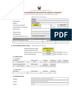 Hoja de Vida de José Pereira PDF