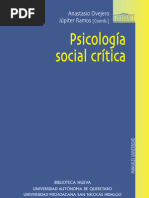 Anastasio Ovejero - Psicologia Social Critica