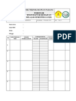 Daftar Kemajuan Belajar Siswa