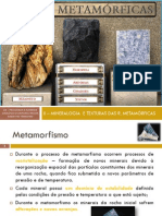 II - Mineralogia e Textura Das Rochas - Metamorficas