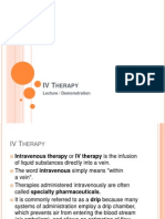 Intravenous Therapy