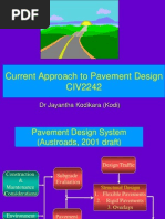 Current Approach To Pavement Design