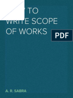 Guide To Write Scope of Works