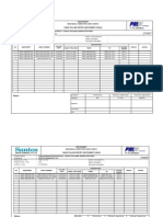 Cable Pulling Report (Instrument Cable) : Project Name Customer