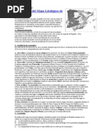 Tema 1 - COMENTARIO MAPA LITOLÓGICO - PRÁCTICA