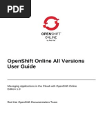 OpenShift Online 2.0 User Guide en US