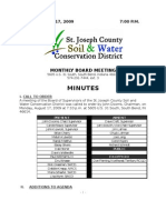 SWCD Board Meeting Minutes 08-17-09