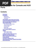 Cables Pinout