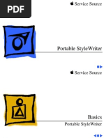Apple Portable StyleWriter Service Source