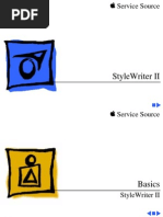 Apple StyleWriter II Service Source