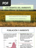 Los Debates Del Ambiente