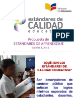 Estandares de Calidad Educativa