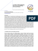 Seismic Response Effect of Shear Walls in Reducing Pounding Risk of Reinforced Concrete Buildings Subjected To Near-Fault Ground Motions