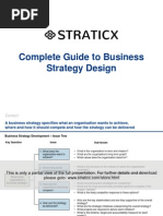 Complete Guide To Business Strategy Design