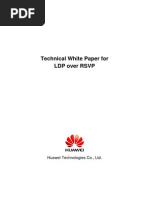 Huawei LDP Over RSVP