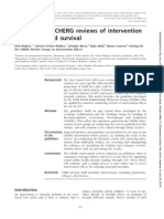 Standards For CHERG Reviews of Intervention Effects On Child Survival