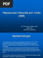 Hipoacusia Inducida Por Ruido