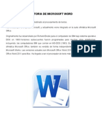 Historia de Word