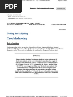 Emcp I - Testing Amd Adjusting - Caterpillar