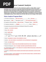 Dido and Aeneas Analysis Answers