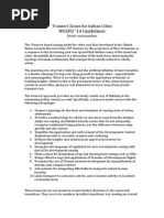 Transect Zones For Indian CitiesNUSPD '14 Guidelines