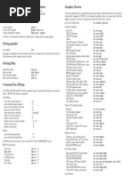 Gnuplot Commands