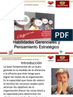 Habilidades Gerenciales y Pensamiento Estratégico