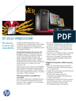 HP z800 Workstation Datasheet (2011.03-Mar)