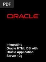 Oracle HTML DB and Oracle As 10g 132558