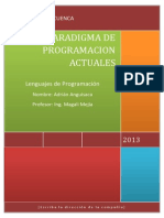 Paradigmas de Programacion Actuales