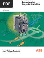 Contactor For Capacitor Switching