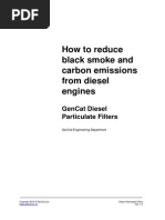 Diesel Exhaust Soot