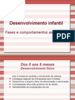 Power Point Desenvolvimento Infantil