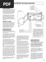 Calumet C2N Roll Film Holder Instructions: General Description