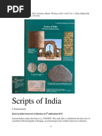 Scripts of India (S. Kalyanaraman, 2014)