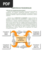 Competencias Transversales