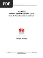 HUAWEI U8815 V100R001C306B951 Guía de Actualización