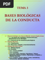 Bases Biologicas de La Conducta